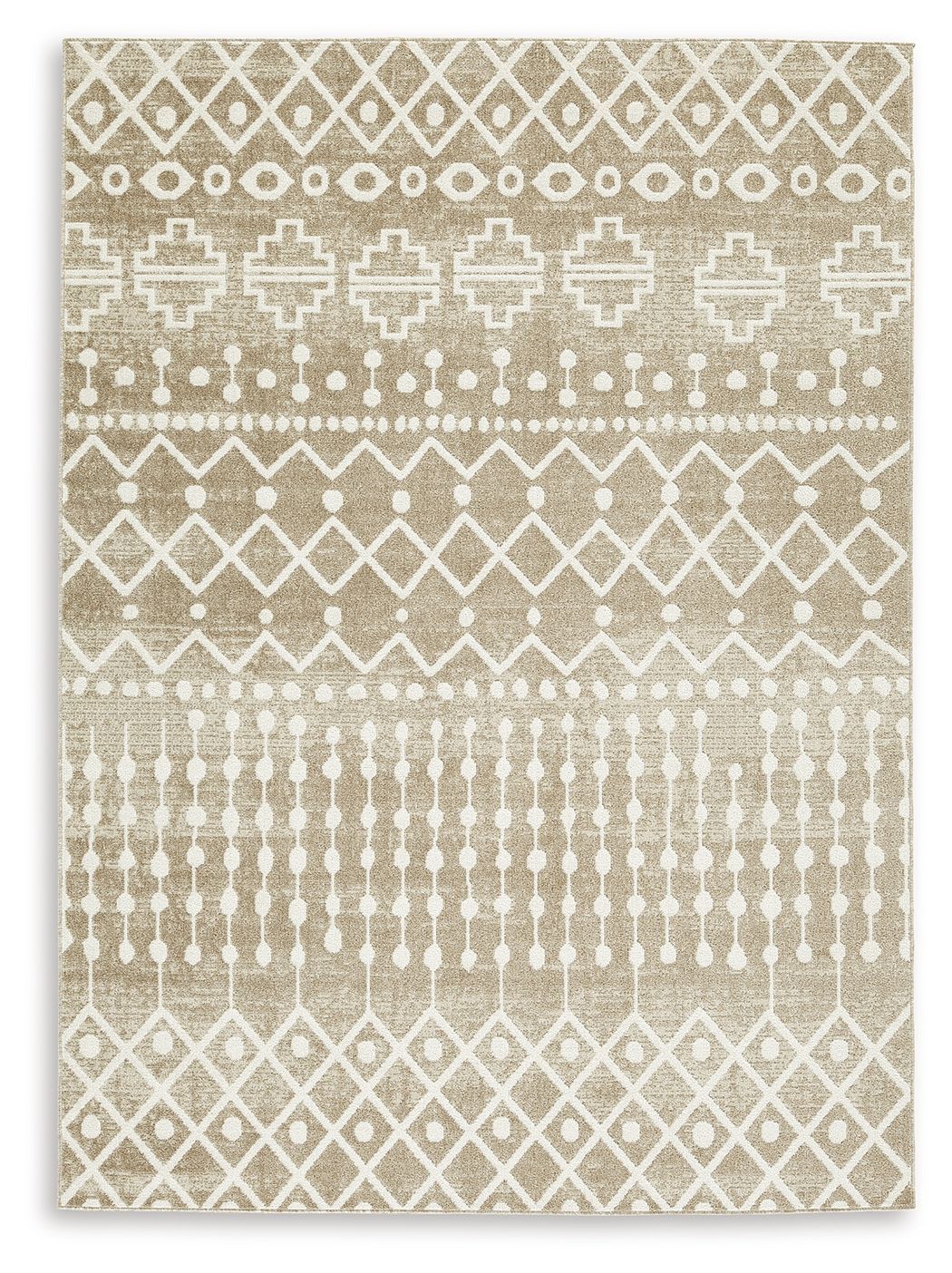 Bunchly - Tan / Brown / Cream - Medium Rug