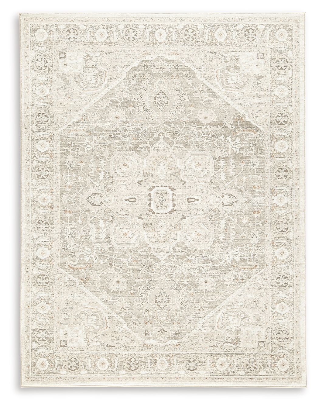 Gatwell - Ivory / Gray / Tan - Large Rug