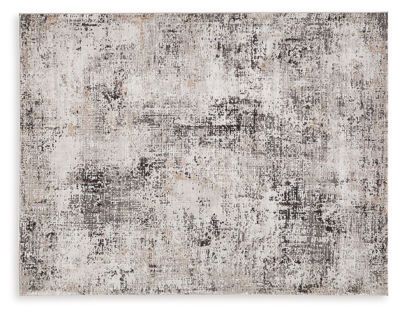 Elaning - Black / Gray / Cream - Large Rug