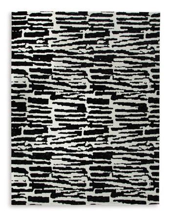 Bramshaw - Black / Ivory - Large Rug