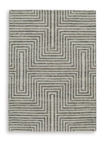 Jossen - Ivory / Gray - Medium Rug