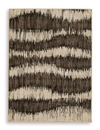 Keradon - Cream / Brown - Large Rug