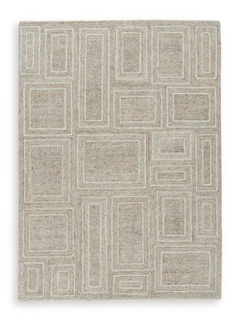 Brickburgh - Gray / Ivory / Honey - Medium Rug