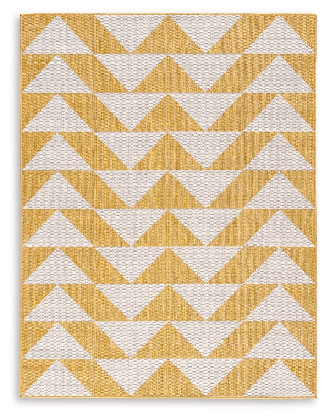 Thomley - Ivory / Yellow - Large Rug