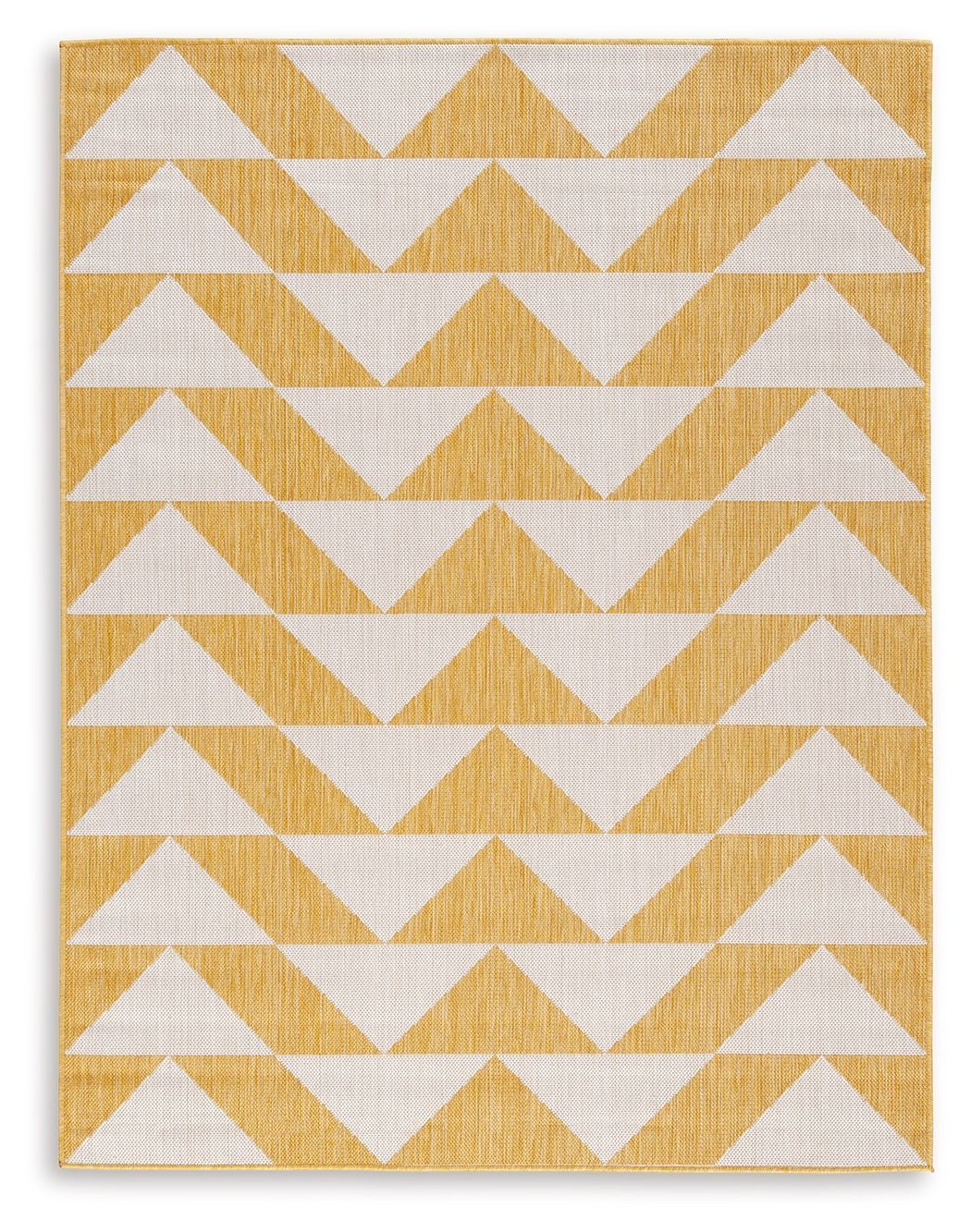 Thomley - Ivory / Yellow - Medium Rug