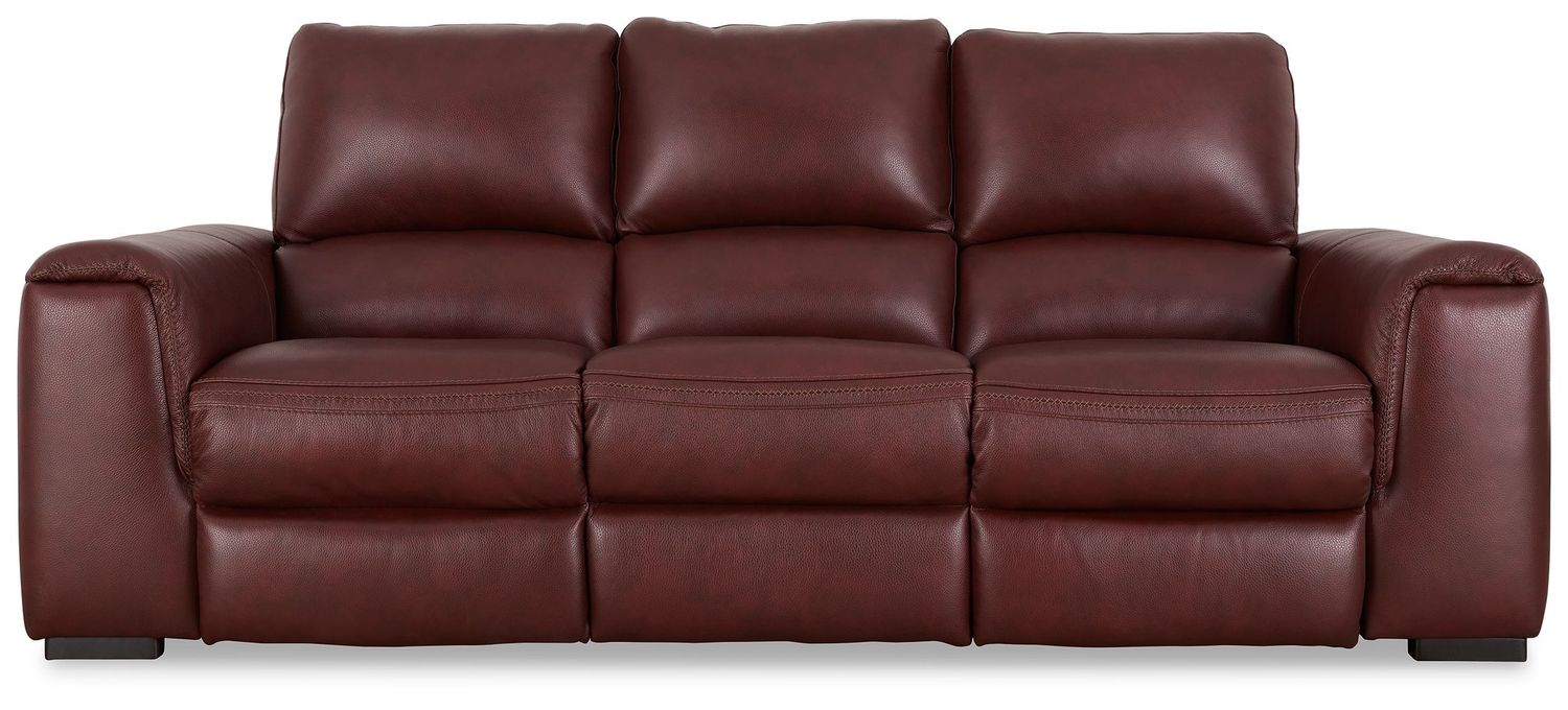 Alessandro - Garnet - Pwr Rec Sofa With Adj Headrest