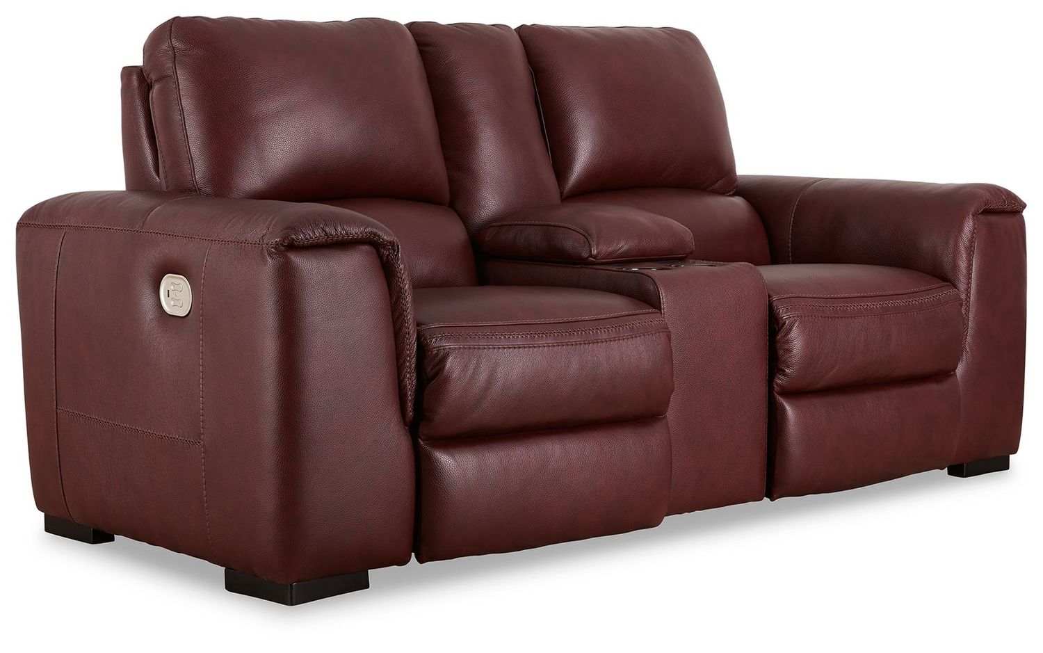 Alessandro - Garnet - Pwr Rec Loveseat/Con/Adj Hdrst