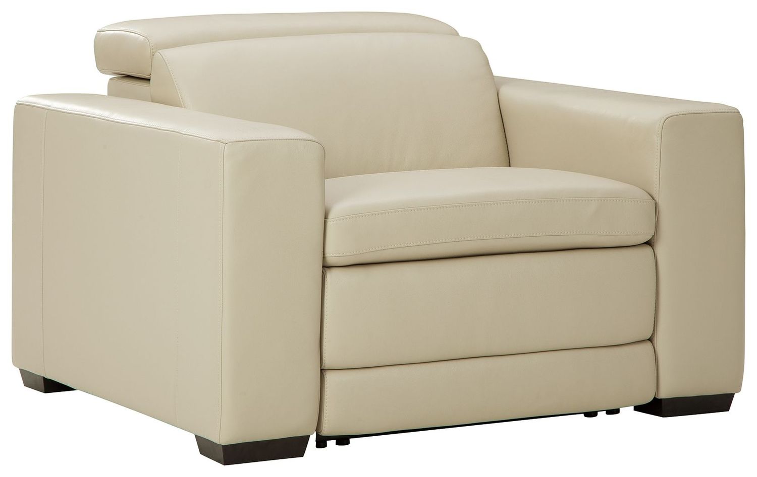 Texline - Sand - Pwr Recliner/Adj Headrest