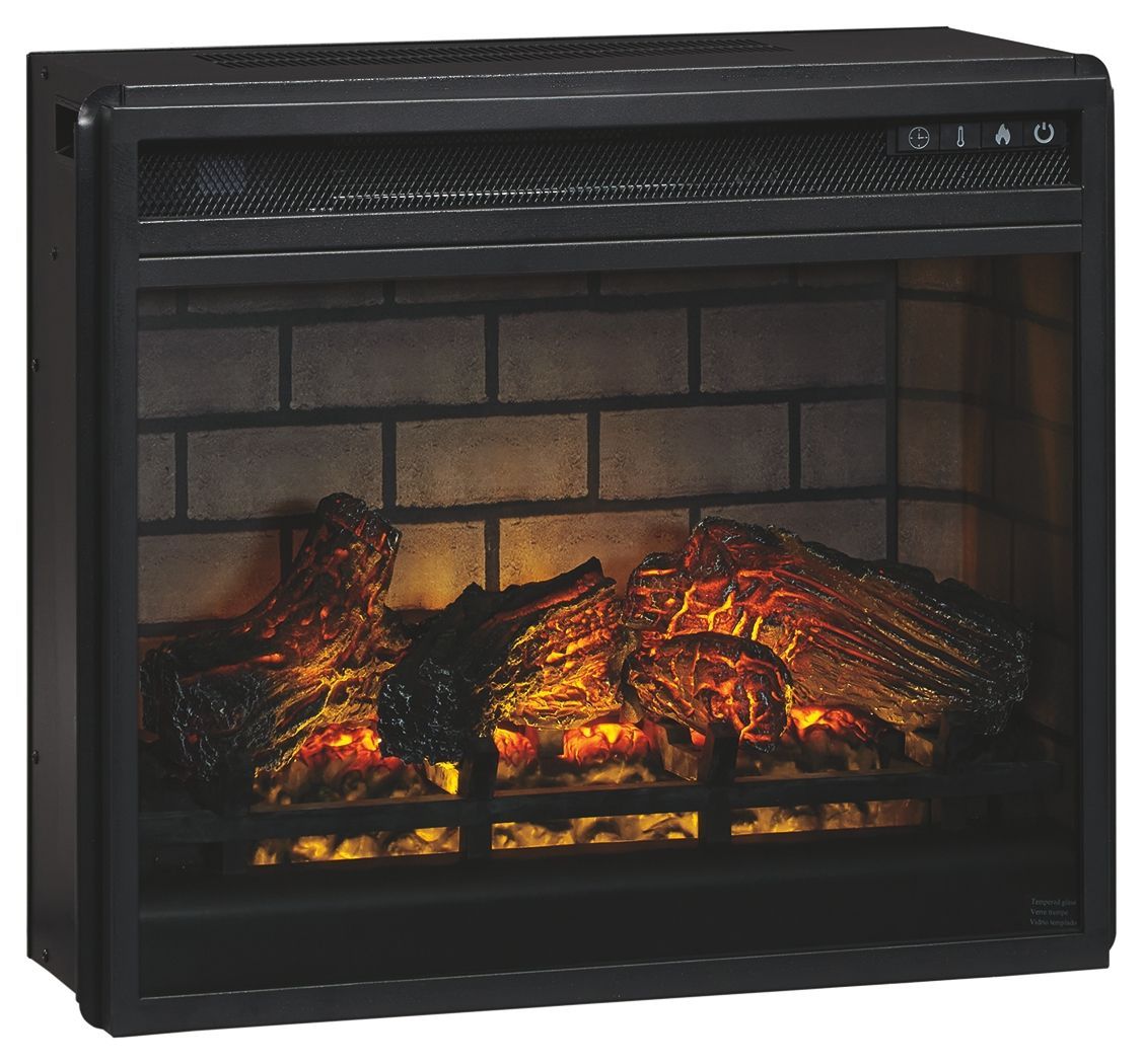 Entertainment - Black - Fireplace Insert Infrared