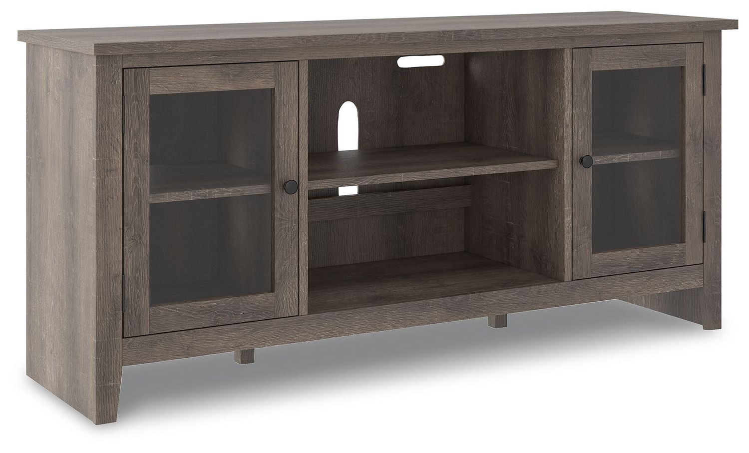Arlenbry - Gray - LG TV Stand W/Fireplace Option