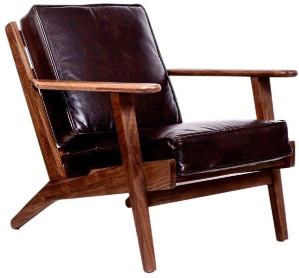 Corvallis Walnut Accent Chair