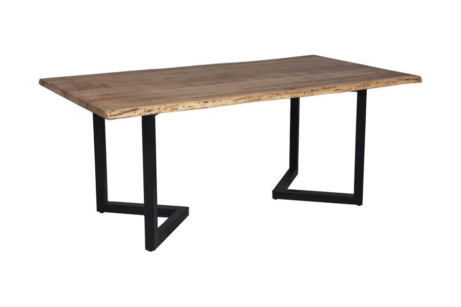 Live Edge Dining Table Natural
