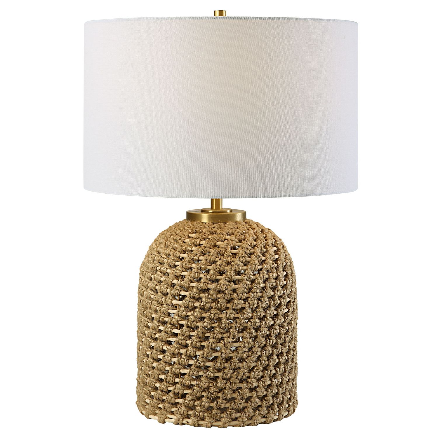 Kendari - Rope & Rattan Table Lamp