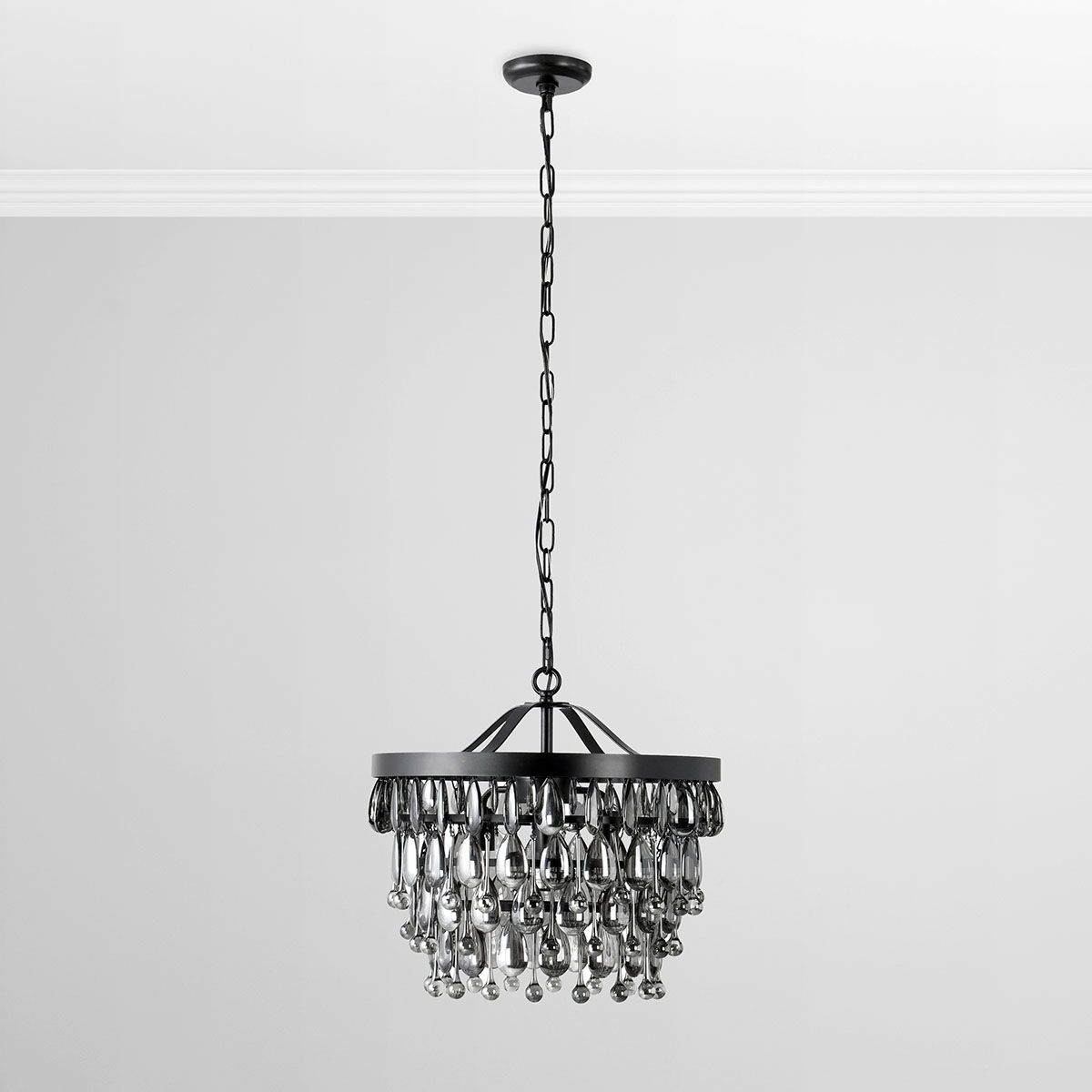 Renata - Chandelier Small - Black