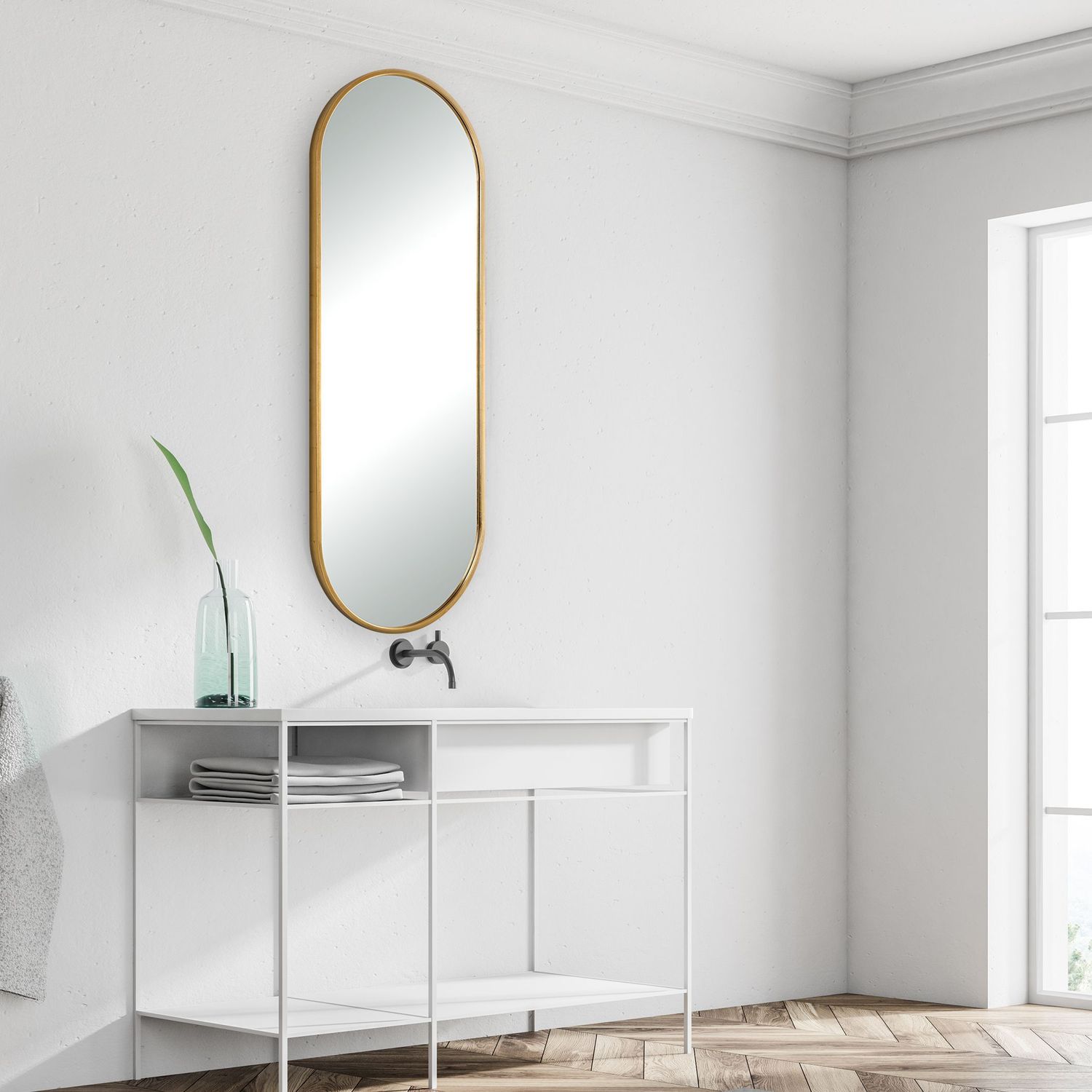 Varina - Mirror - Gold