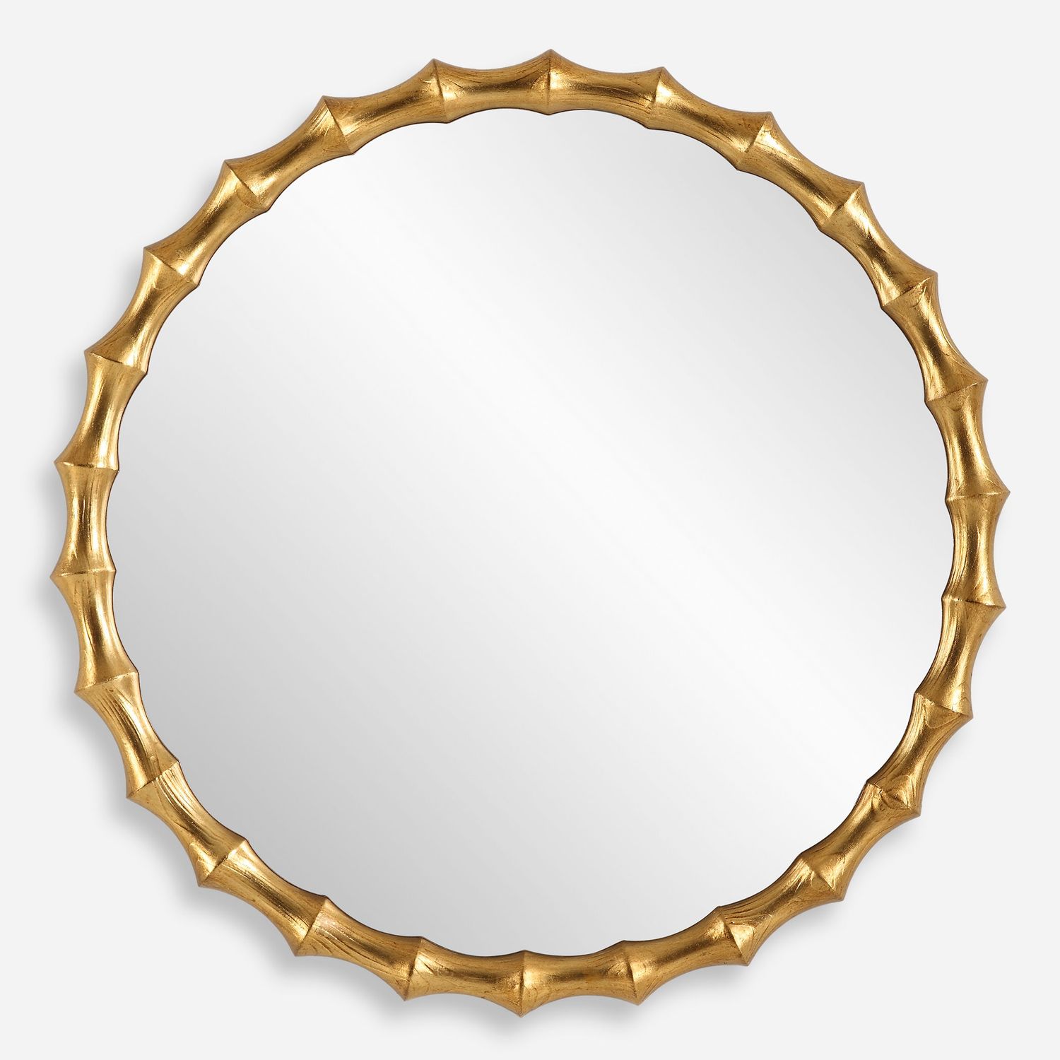 Nacala - Round Mirror - Gold