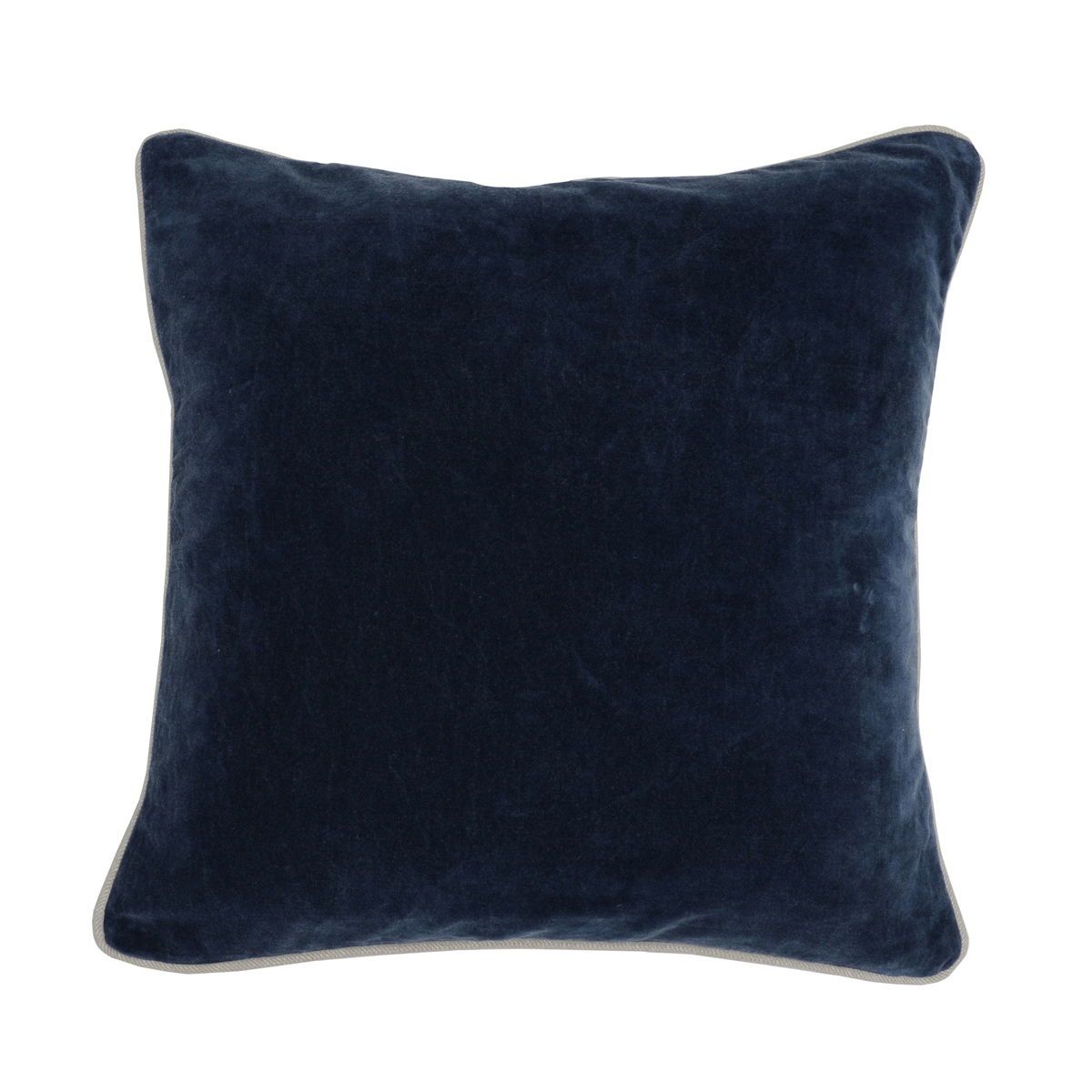 Heirloom Velvet - 18" x 18" SLD Pillow - Navy