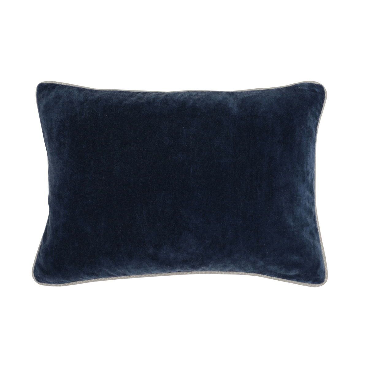 Heirloom Velvet - 20" x 14" SLD Pillow - Navy