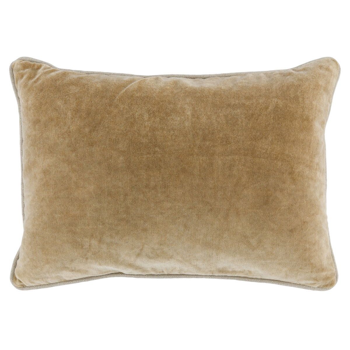 Heirloom Velvet - 20" x 14" SLD Pillow - Wheat