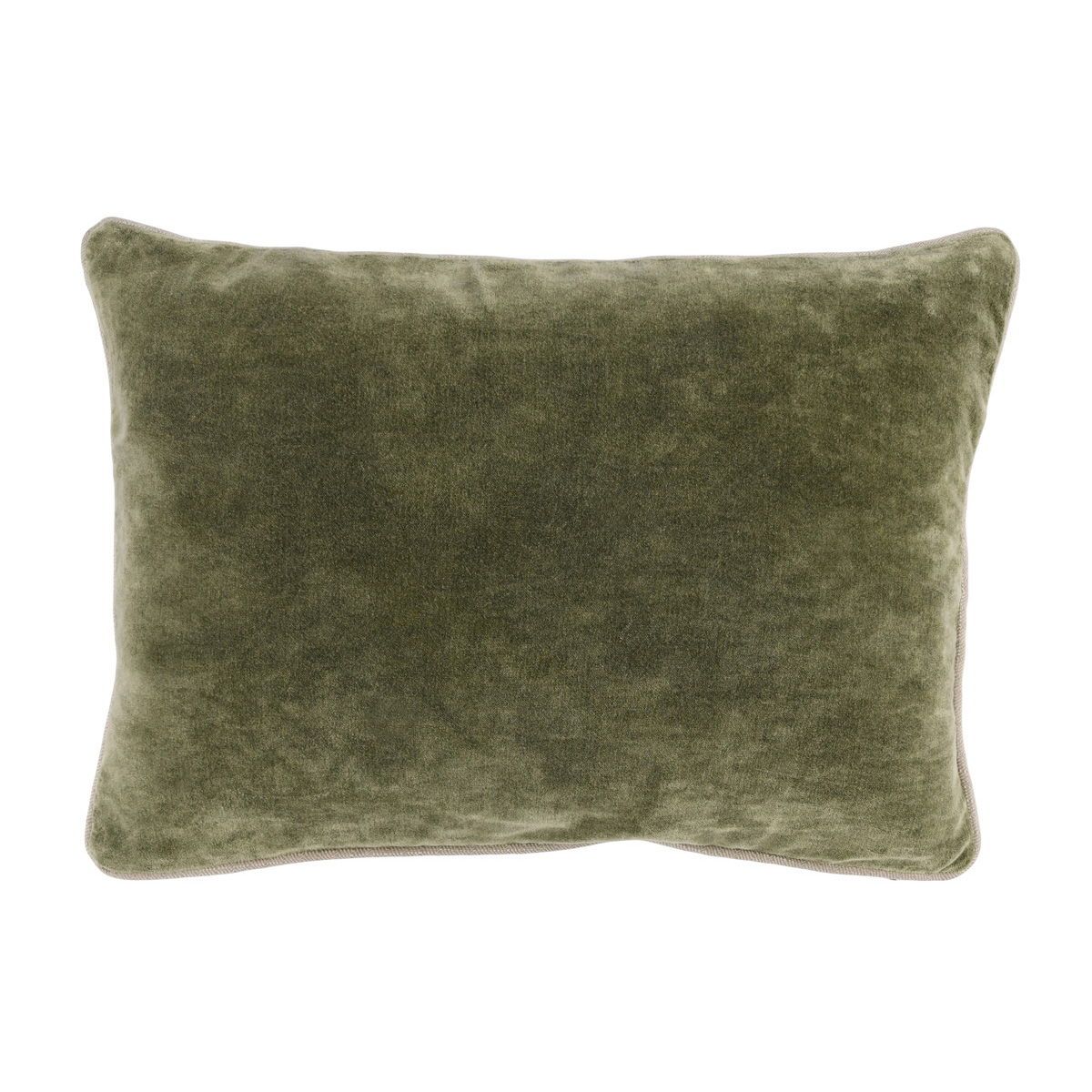 Heirloom Velvet - 20" x 14" SLD Pillow - Moss