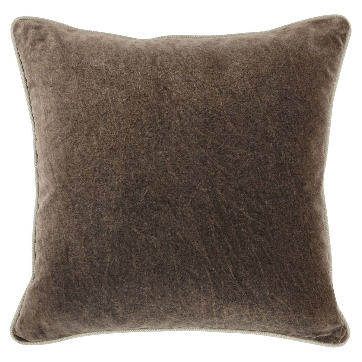 Heirloom Velvet - 22" x 22" SLD Pillow - Desert
