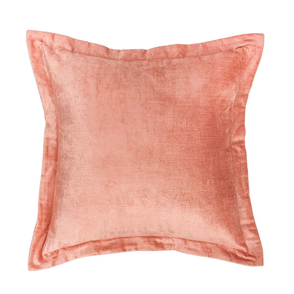 Lapis - Velvet Pillow 22' x 22' - Dusty Coral