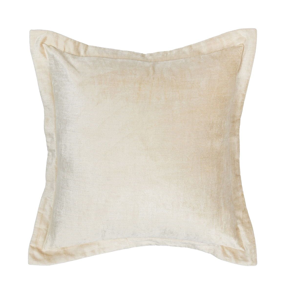 Lapis - Velvet Pillow 22' x 22' - Champagne