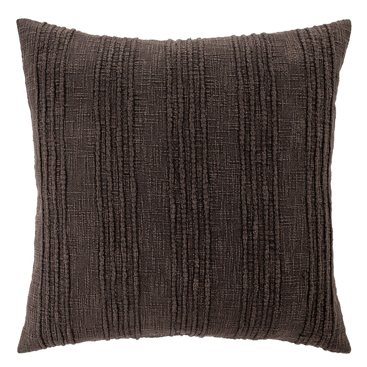 Gratitude - Pillow 22' x 22' - Ganache Brown