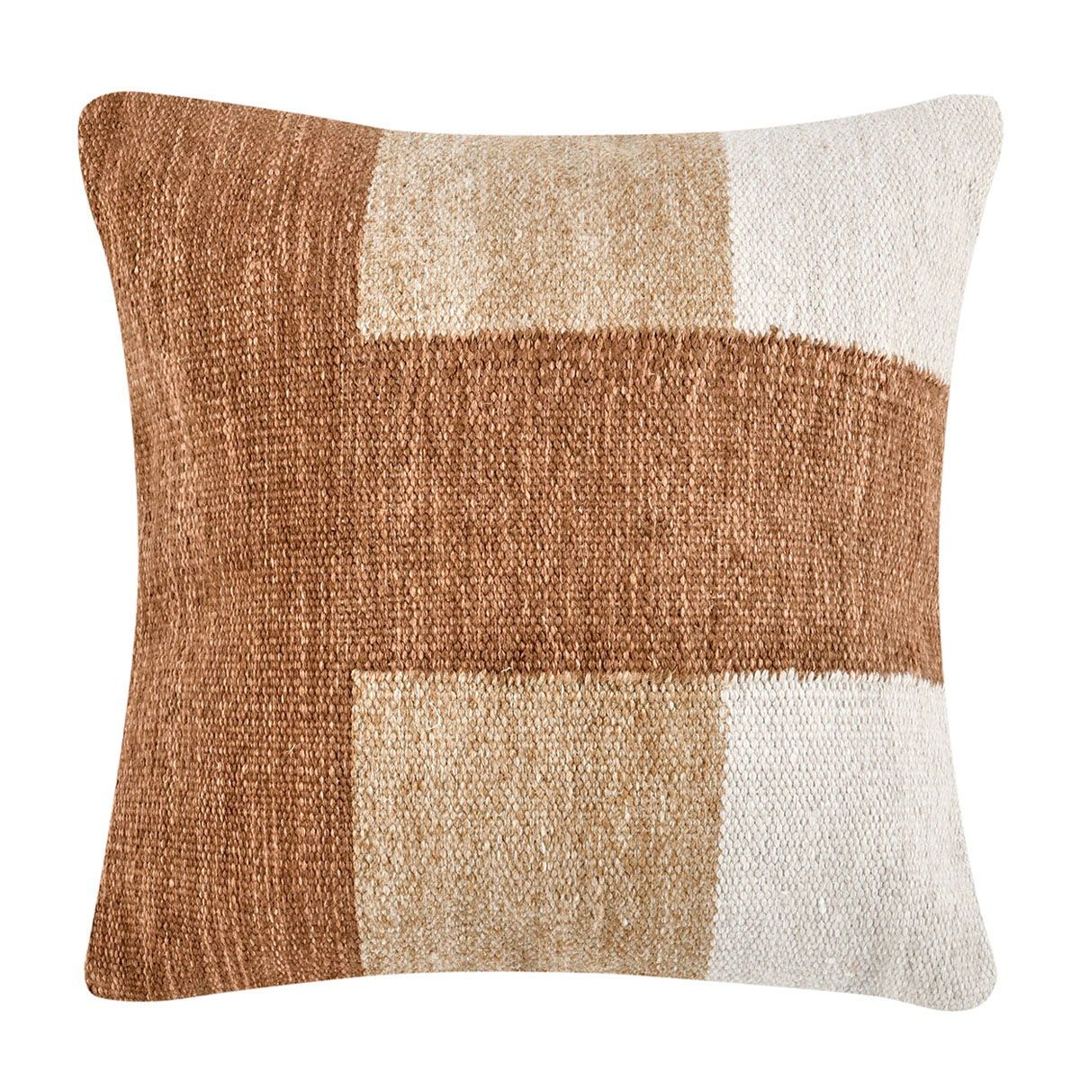 Kass - 22" x 22" VC Kass Pillow - Terracotta