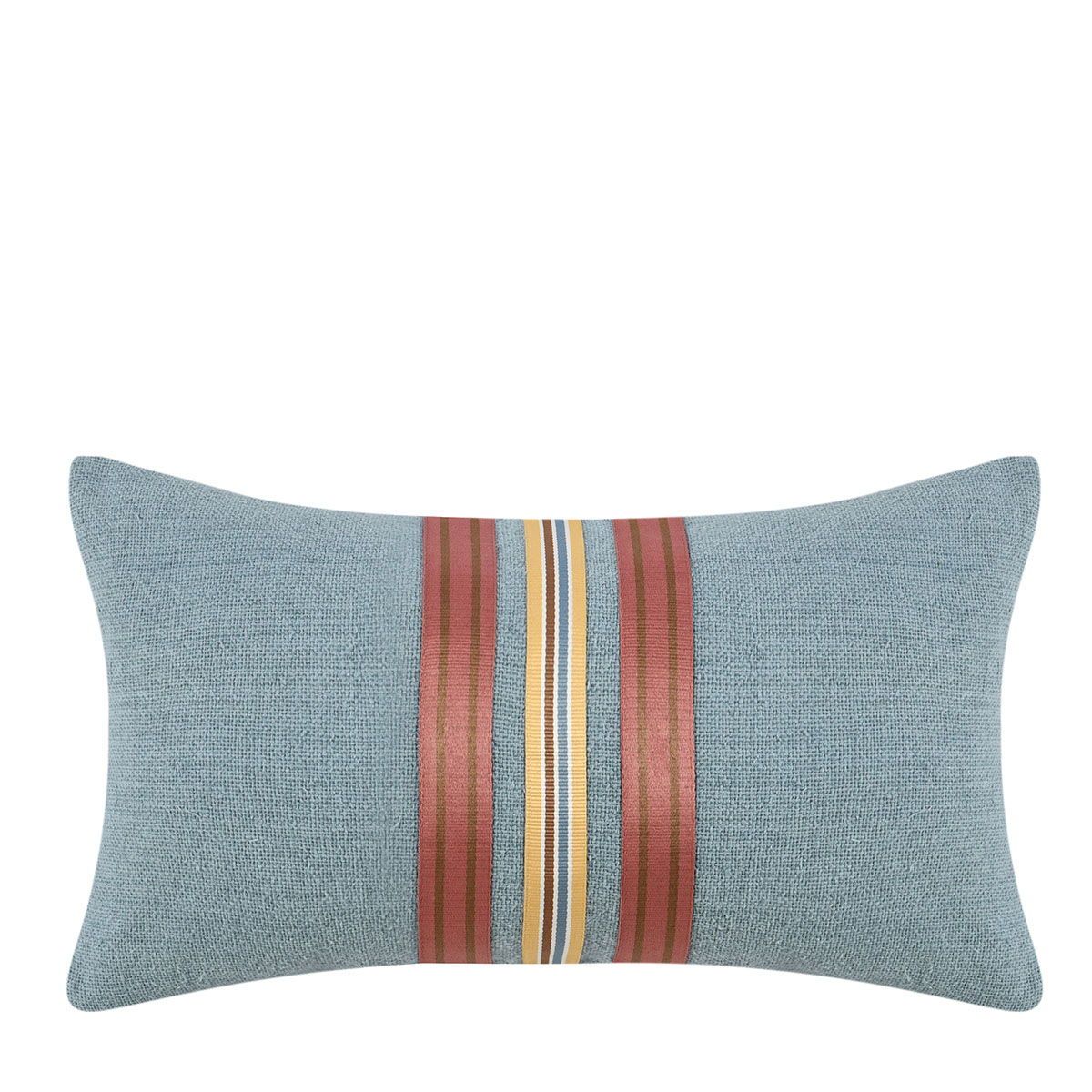 Boardwalk - 14" x 26" BW Breton Pillow - Blue Multi