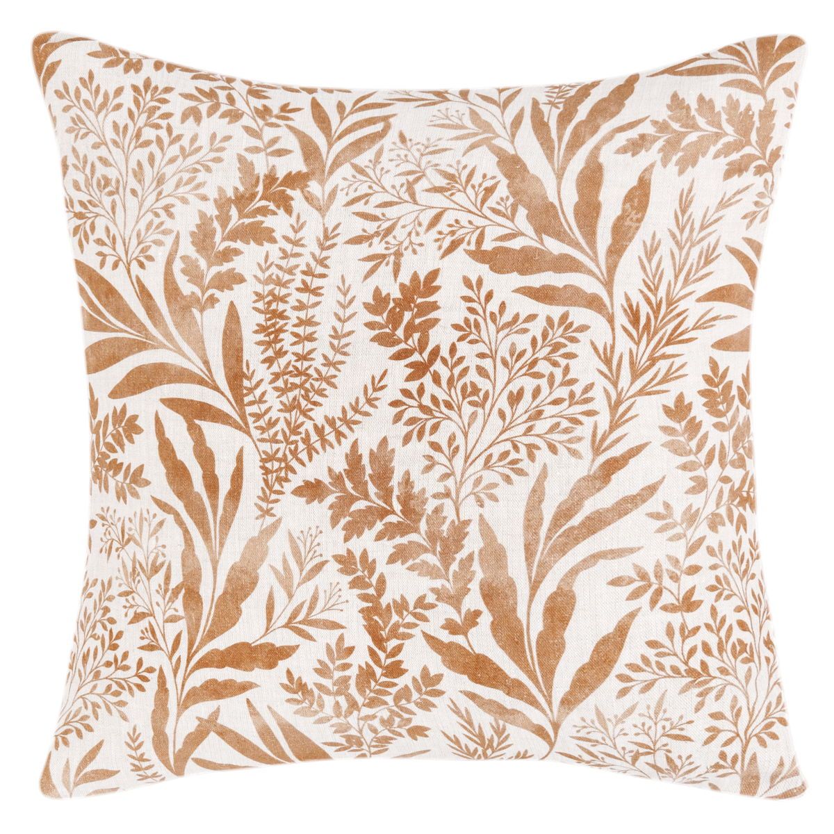 Mulberry - Pillow 22' x 22' - Chestnut Brown