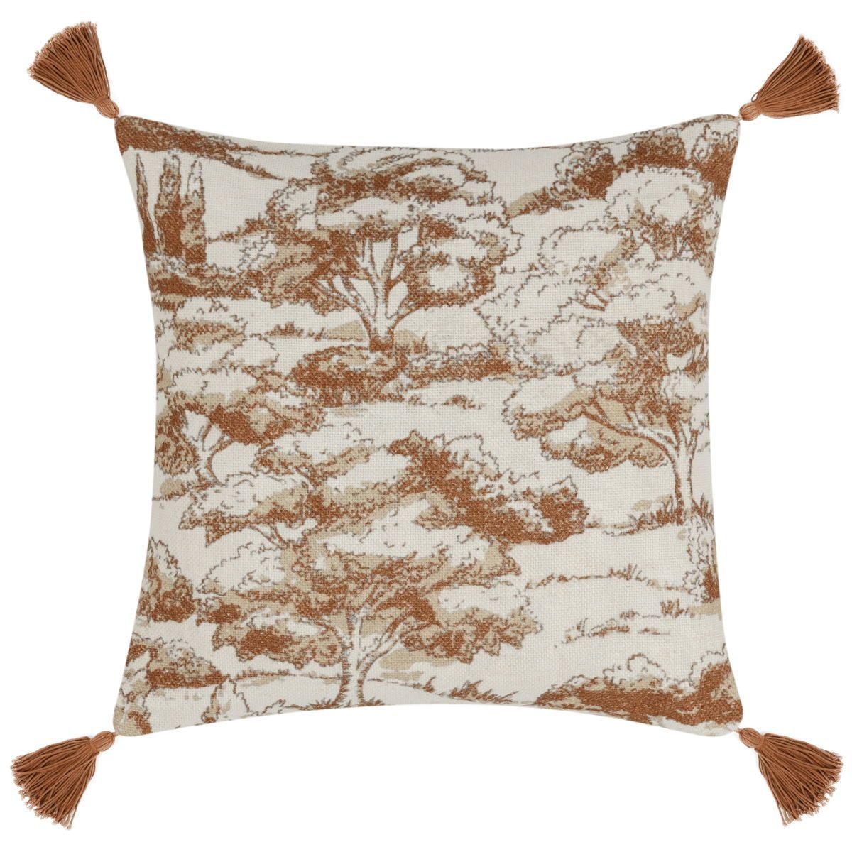 Stonework - Pillow 22' x 22' - Clay