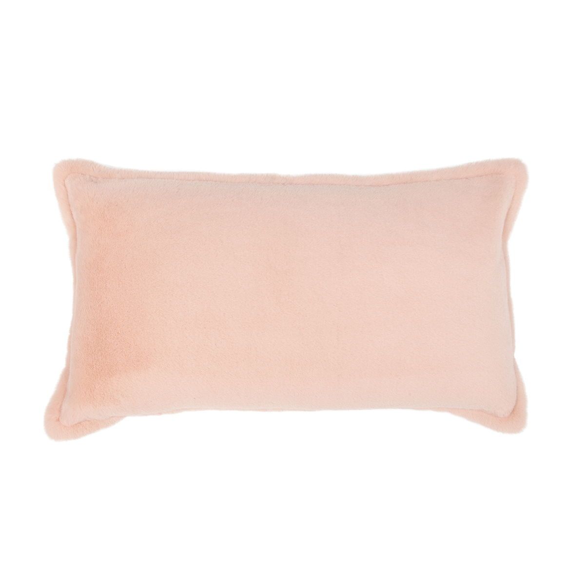 Equilibrium - Taiga Pillow 14' x 26' - Faux Fur Peach