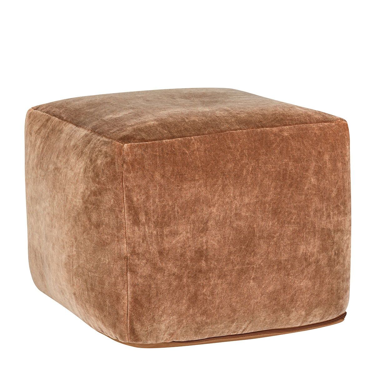 Poufs - Heirloom Velvet Pouf - Hazel