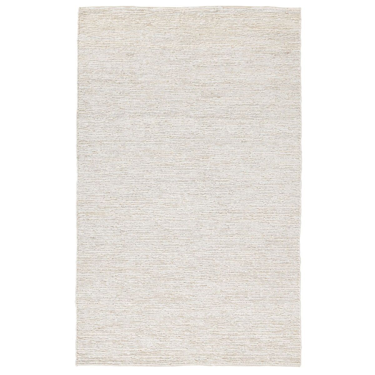 Soumak - 6' x 9' Jute Rug - Ivory