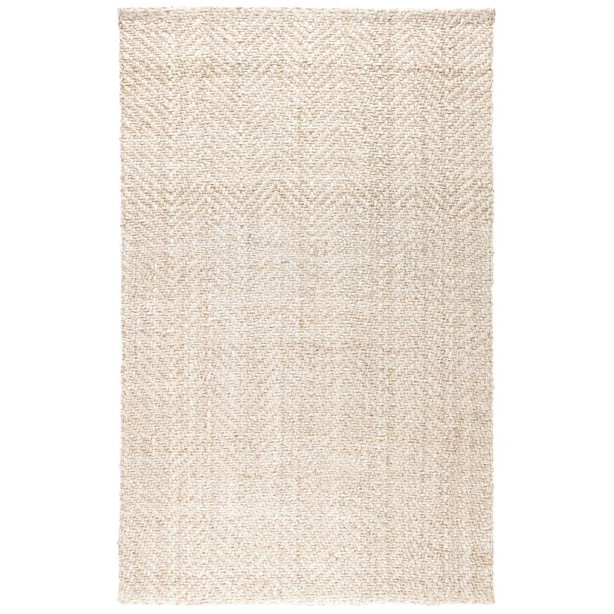 Jute Favorites - 6' x 9' Herringbone Rug - Ivory