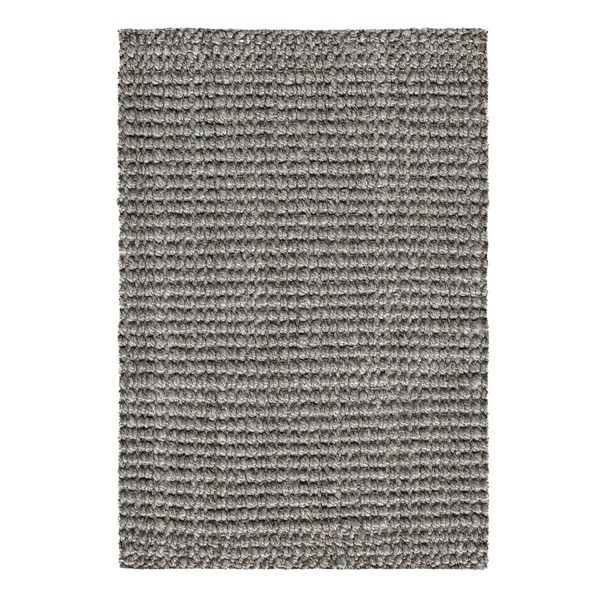 Chunky And Knobby Loop - 2' x 3' Chunky Loop Rug - Blue Charcoal