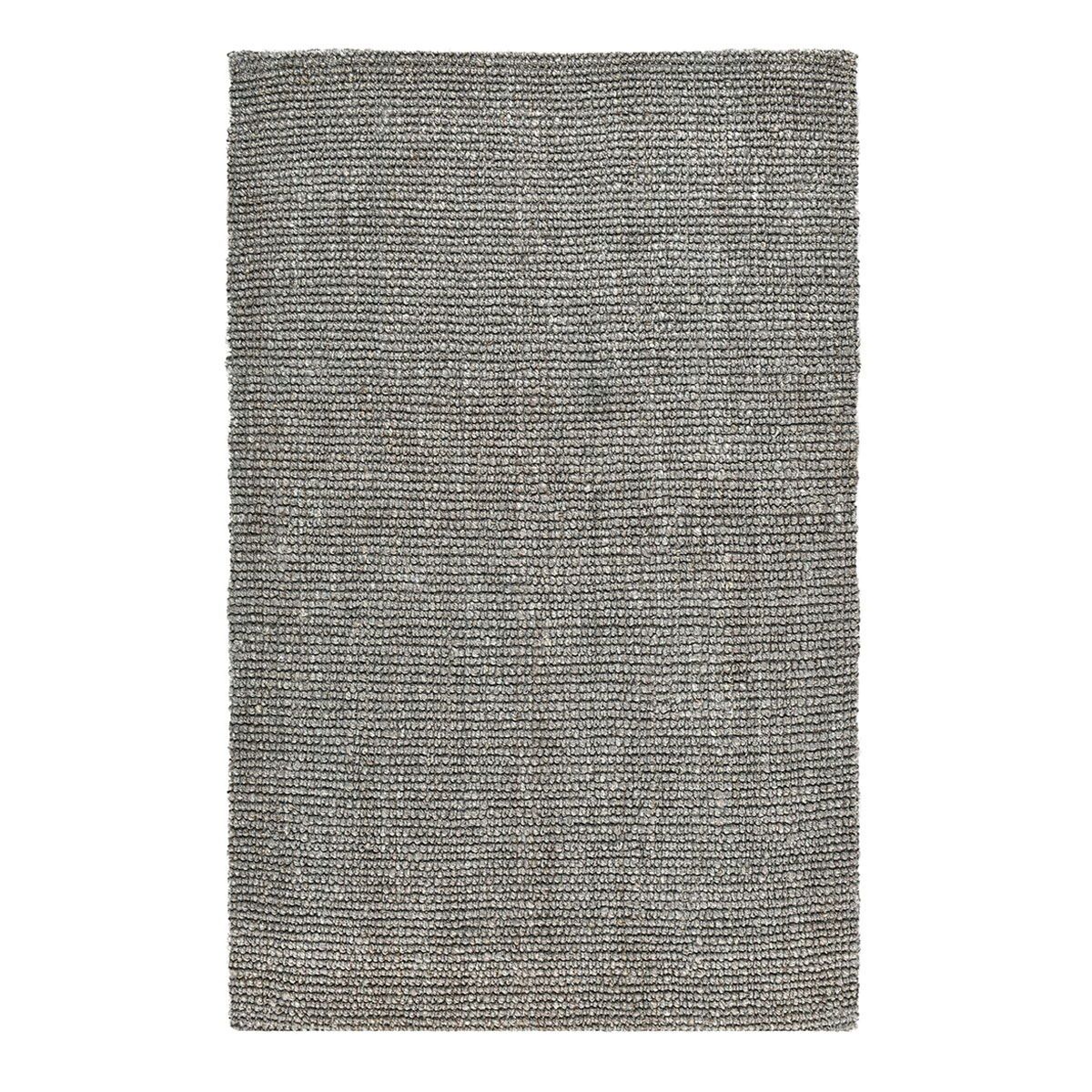 Chunky And Knobby Loop - 1' x 1' Chunky Loop Rug - Blue Charcoal