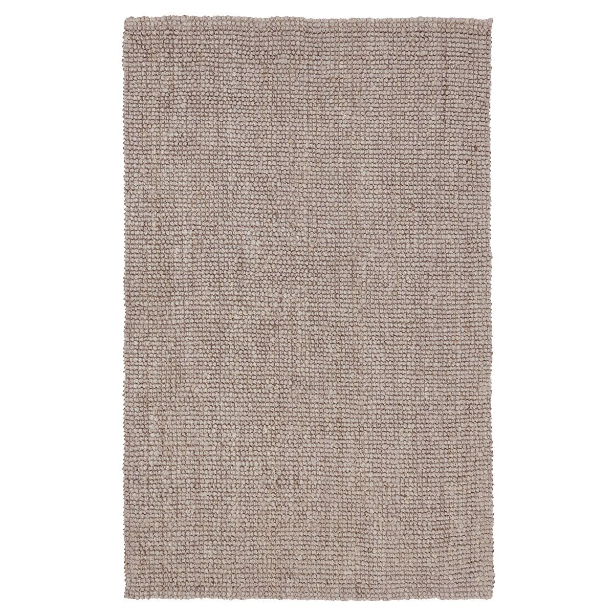 Chunky And Knobby Loop - 1' x 1' Chunky Loop Rug - Oatmeal