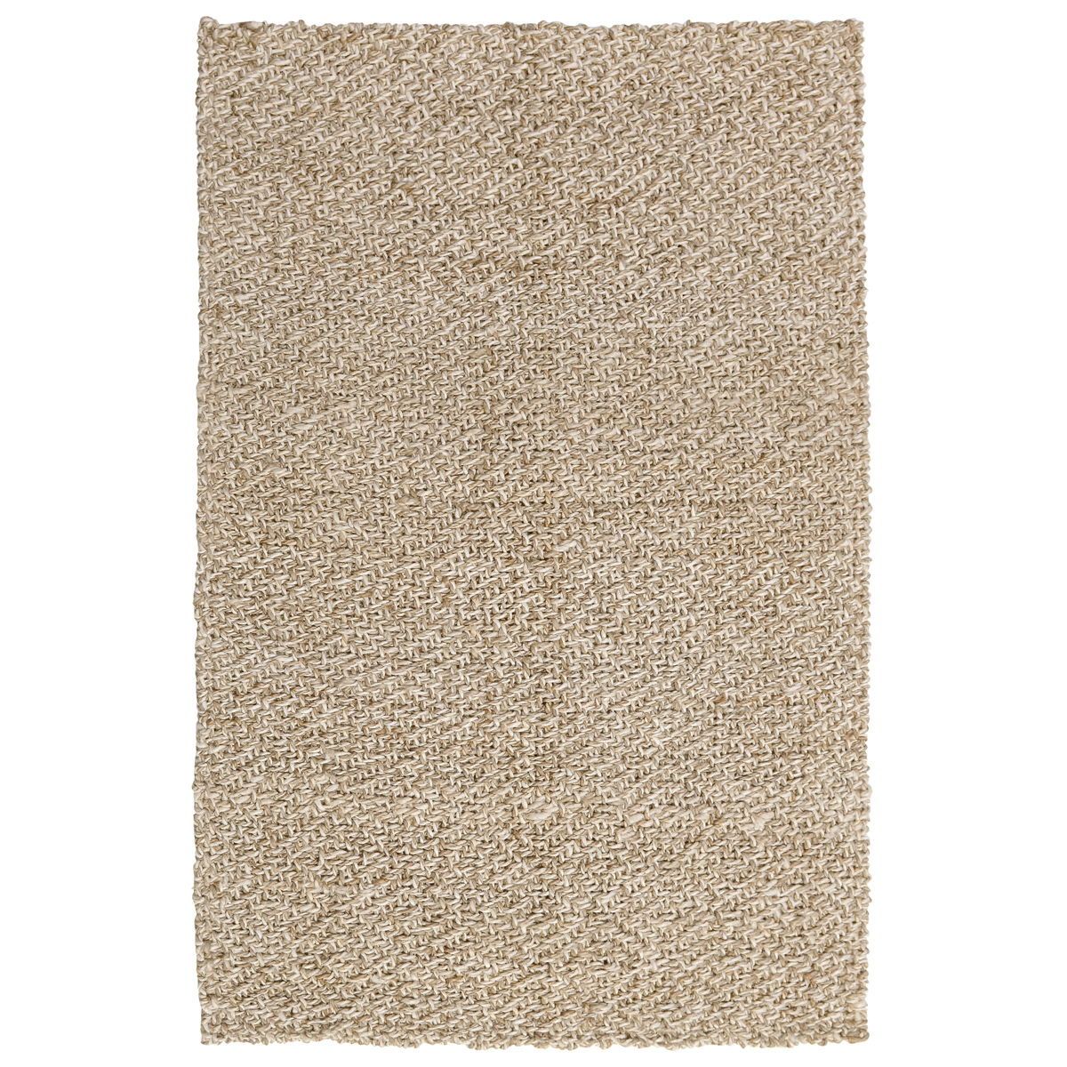 Natural Fiber - 2' x 3' Misti Rug - Silver/Ivory