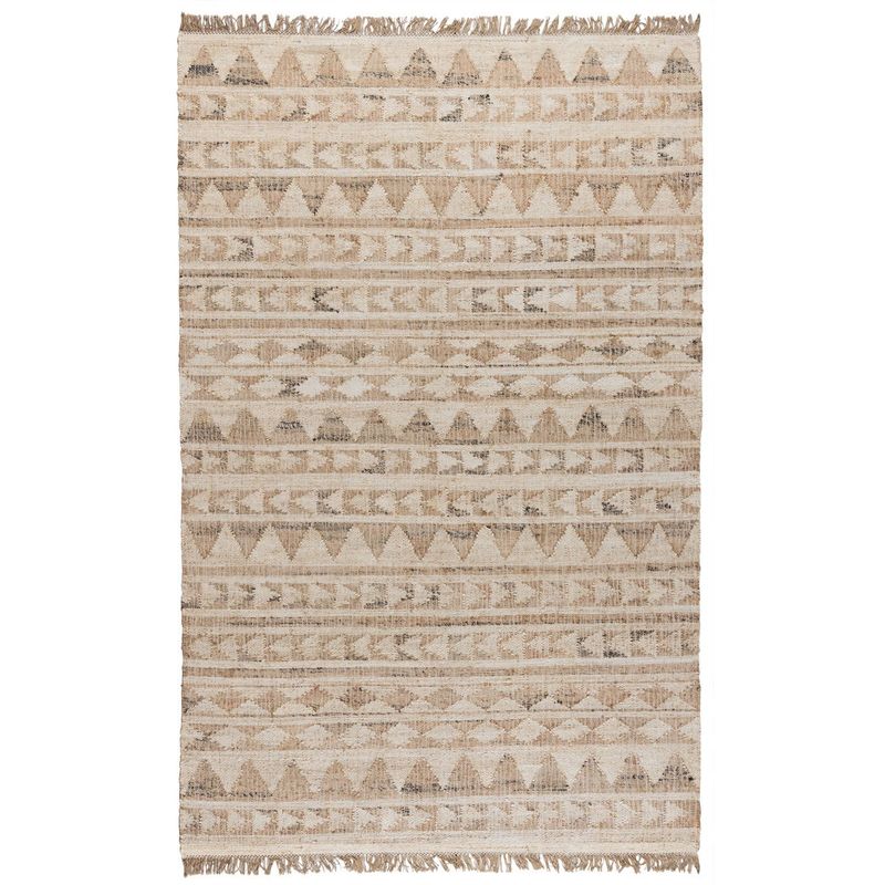 Solana - 5' x 8' Rug - Distressed Ivory Natural
