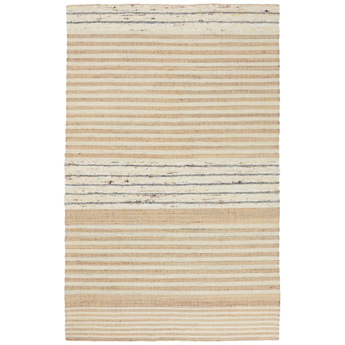 Comporta - 2' x 3' Pego Stripe Rug - Natural Multi