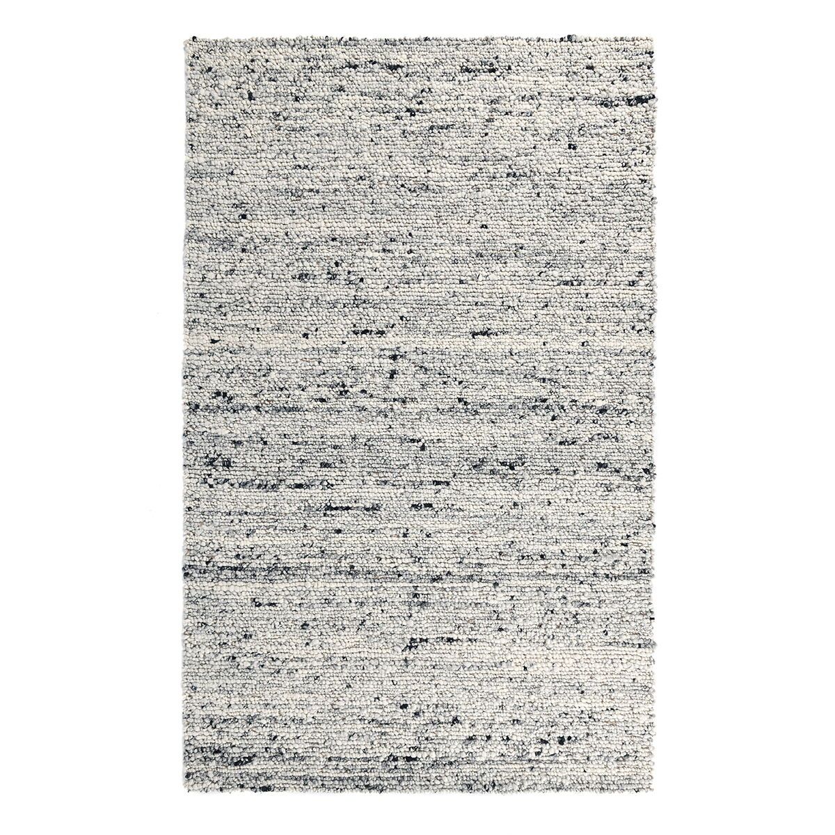 Loomis - Wool Rug 5' x 8' - Ivory/Gray