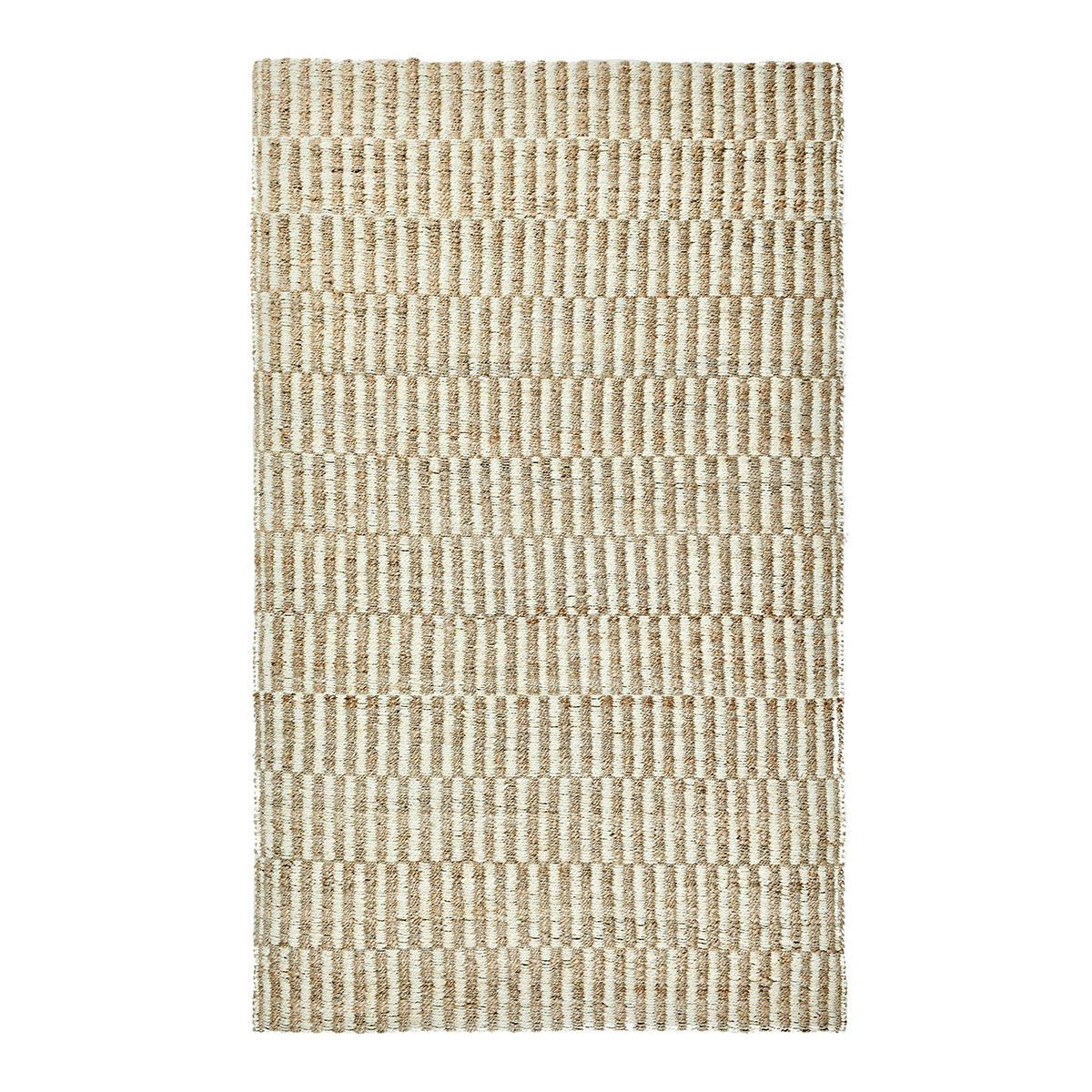 Monterey - 5' x 8' Jute Rug - Ivory/Natural