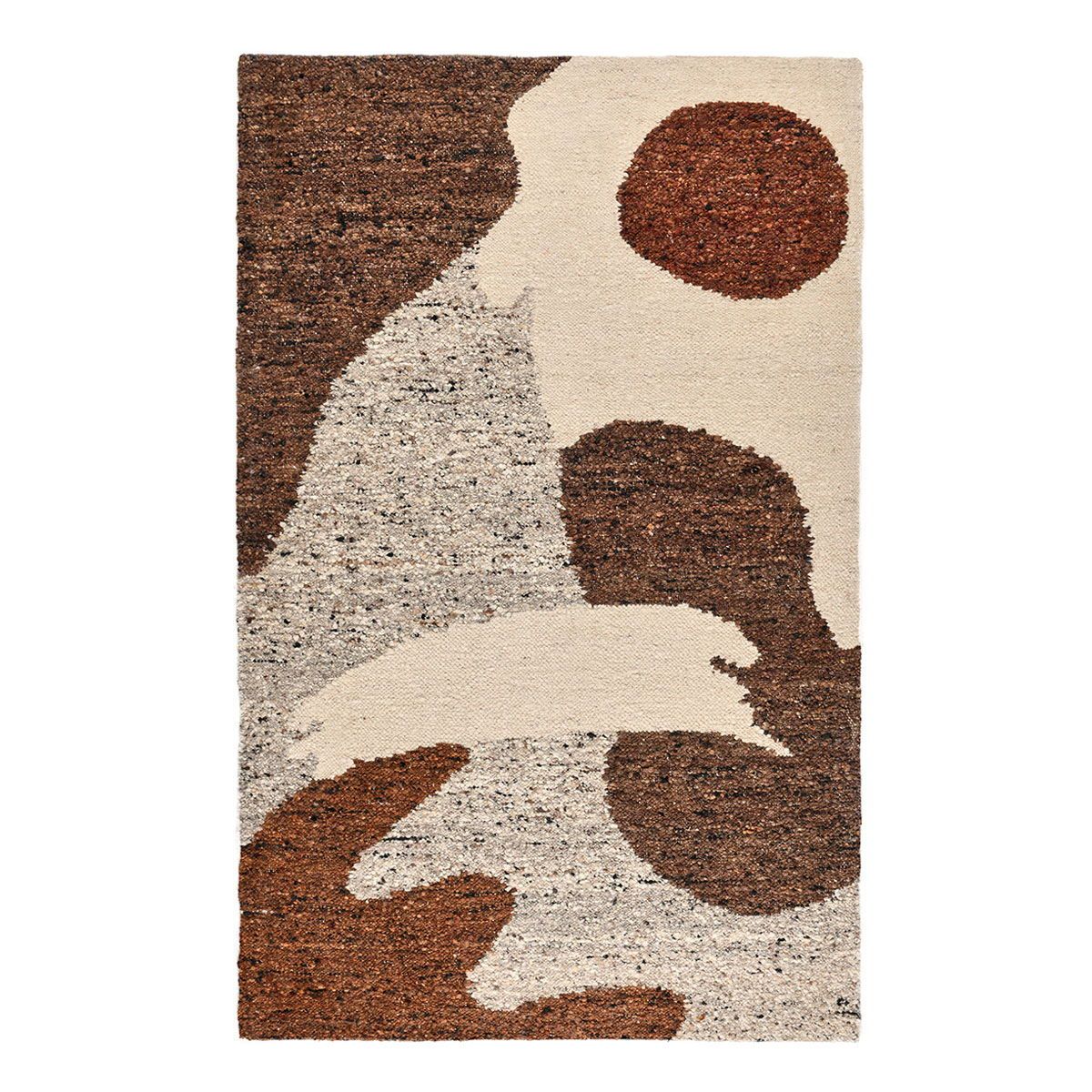 Hesperia - 9' x 12' Area Rug - Rust Multi