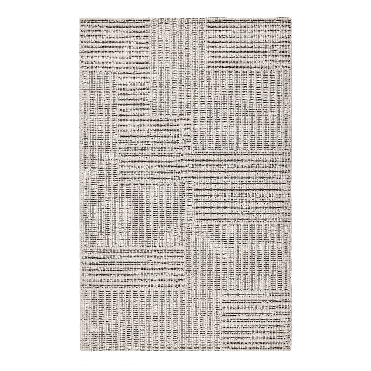 Clayton - 2' x 3' Performance Clayton Area Rug - Light Gray