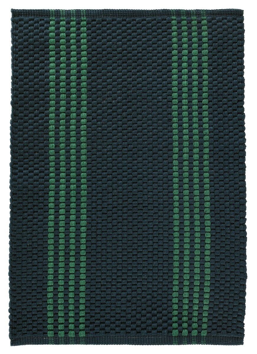 Performance Sorrento Stripe - Rug 5' x 8' - Deep Blue/Green