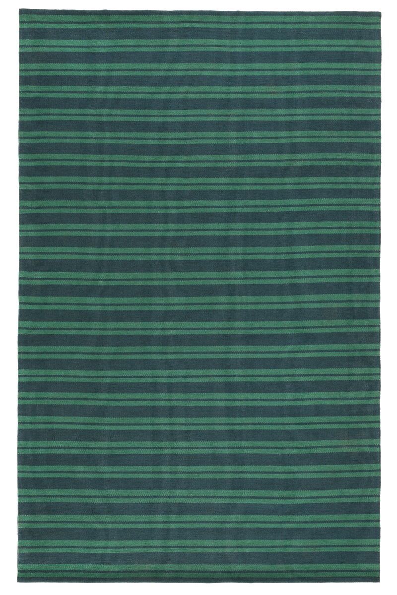 Performance Palma Stripe - Rug 2' x 3' - Deep Blue/Green