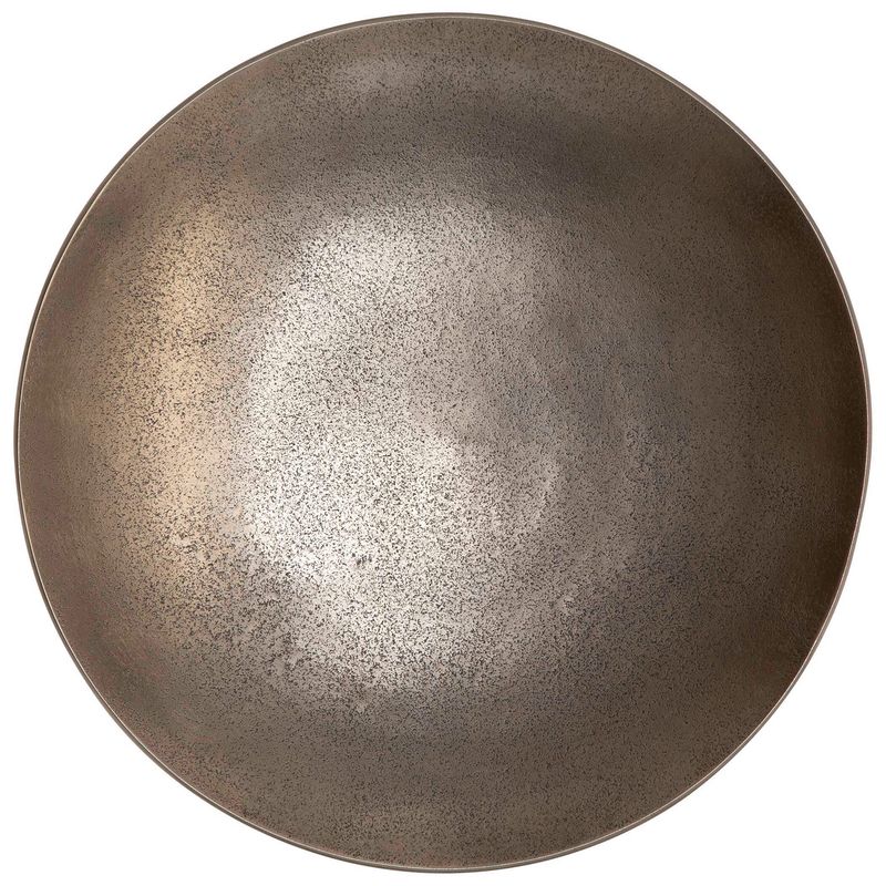 Aitana - Metal Wall Decor/Bowl - Silver