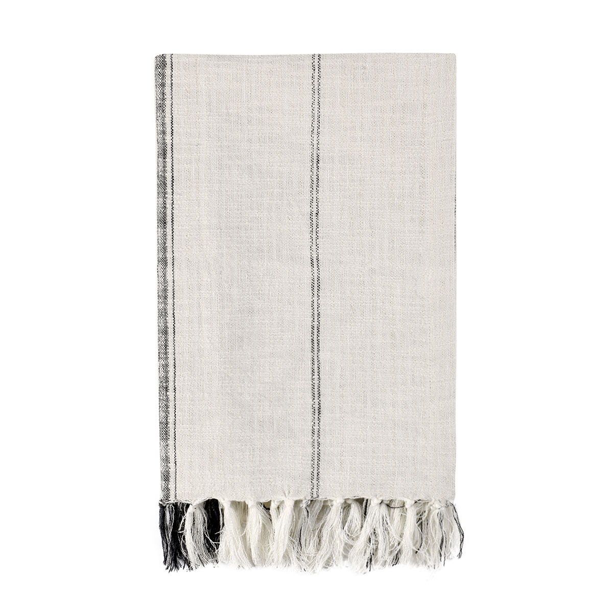 Throws - TC Ria Throw - Ivory/Gray
